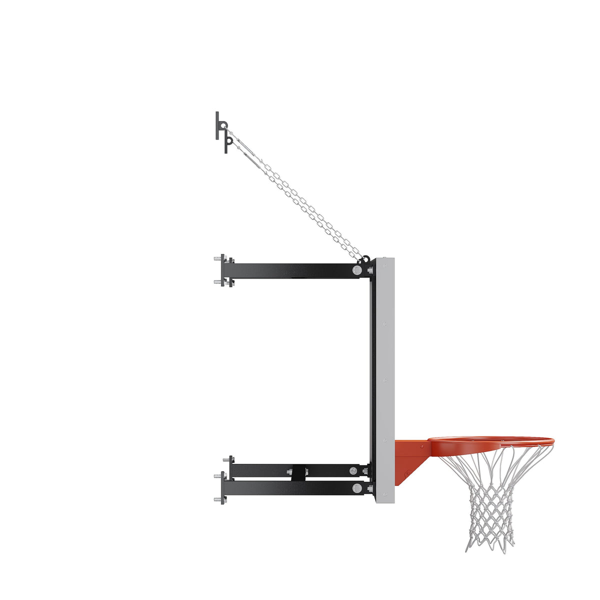 Fixed Height Hoop with Slideable Overhang