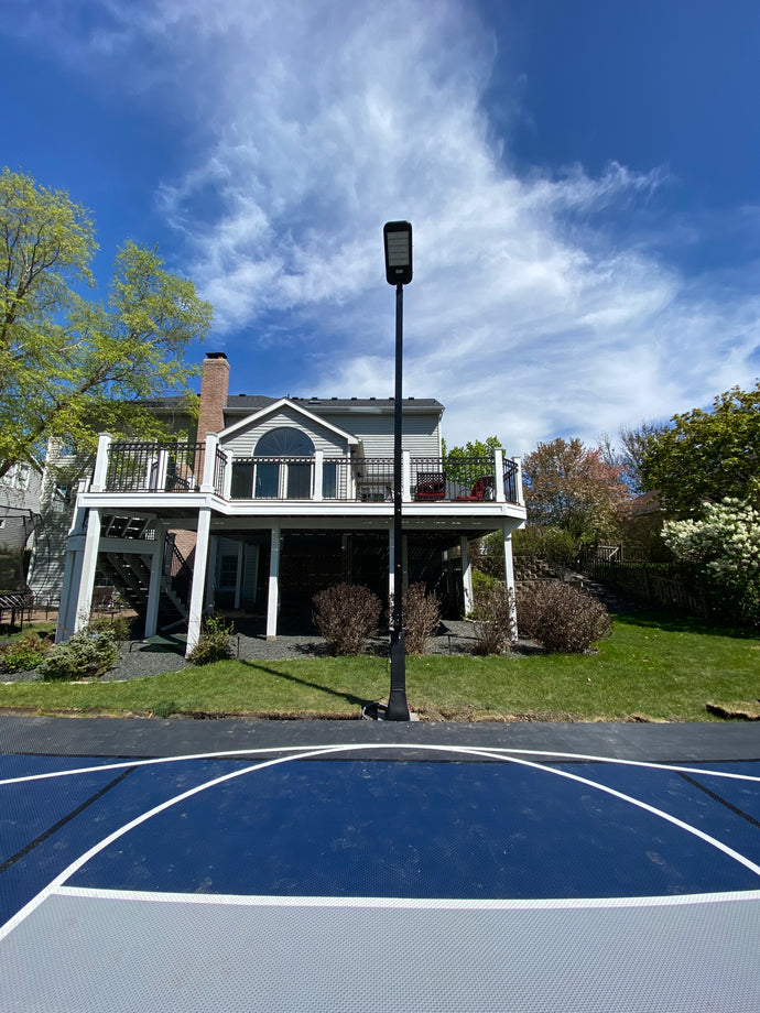 Outdoor Court Light Pole Systems
