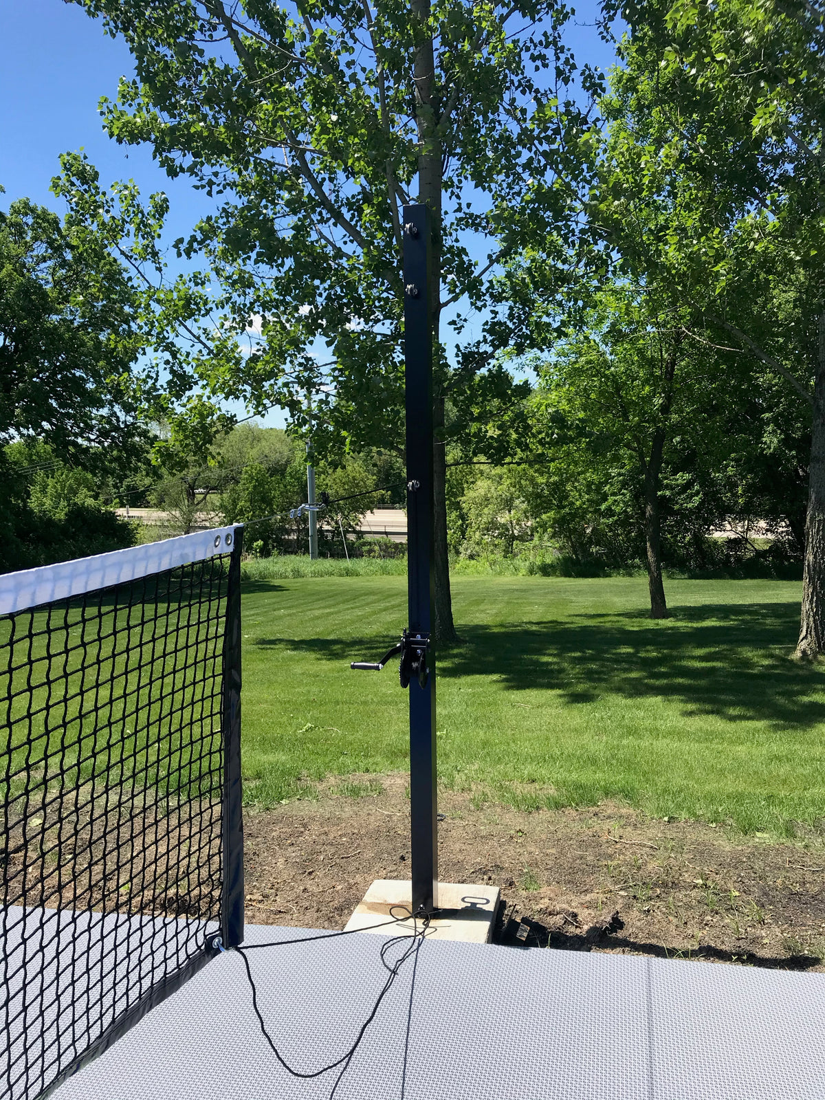 Removable Multi-Game Pole